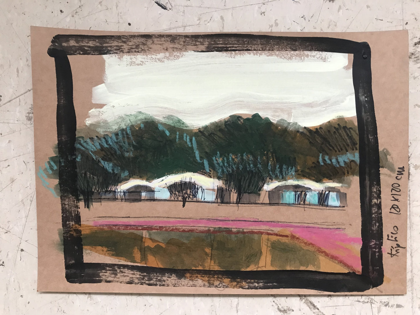 Sketch La Ricarda Reflejada